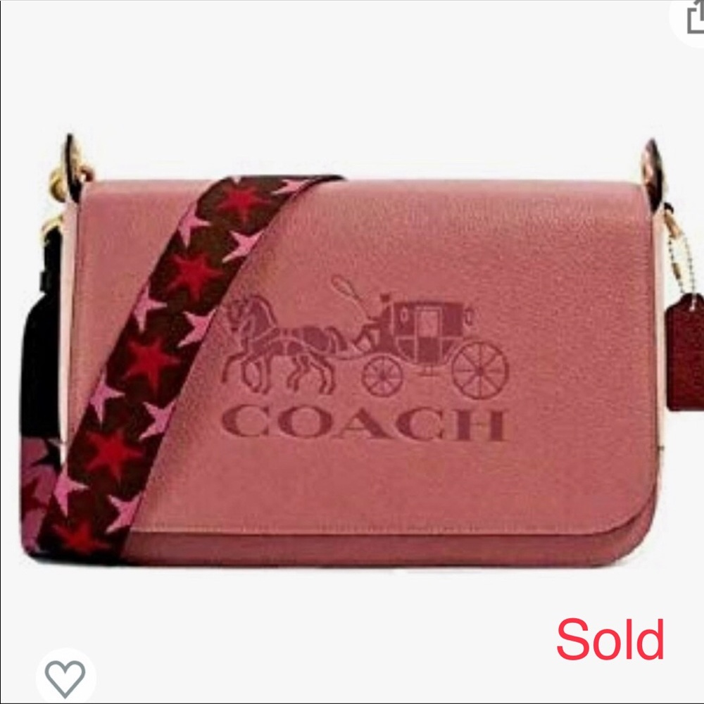 NWT Coach Women's Jes pebble crossbody Bag - Picture 1 of 10